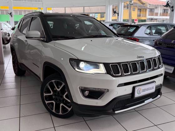 JEEP COMPASS 2.0 16V FLEX LIMITED AUTOMÁTICO JEEP COMPASS 2.0 16V FLEX LIMITED AUTOMÁTICO